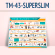 Стенд «Ручной слесарный инструмент» (TM-43-SUPERSLIM)